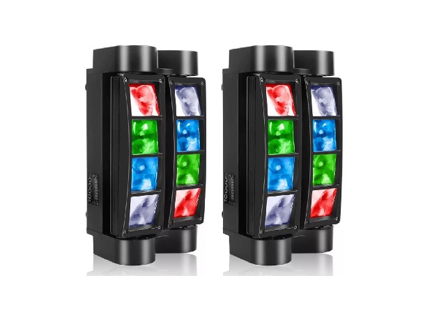 &u+ PROYECTOR LASER AUDIORITMICO CABEZA GIRATORIA LED-ZZ08
